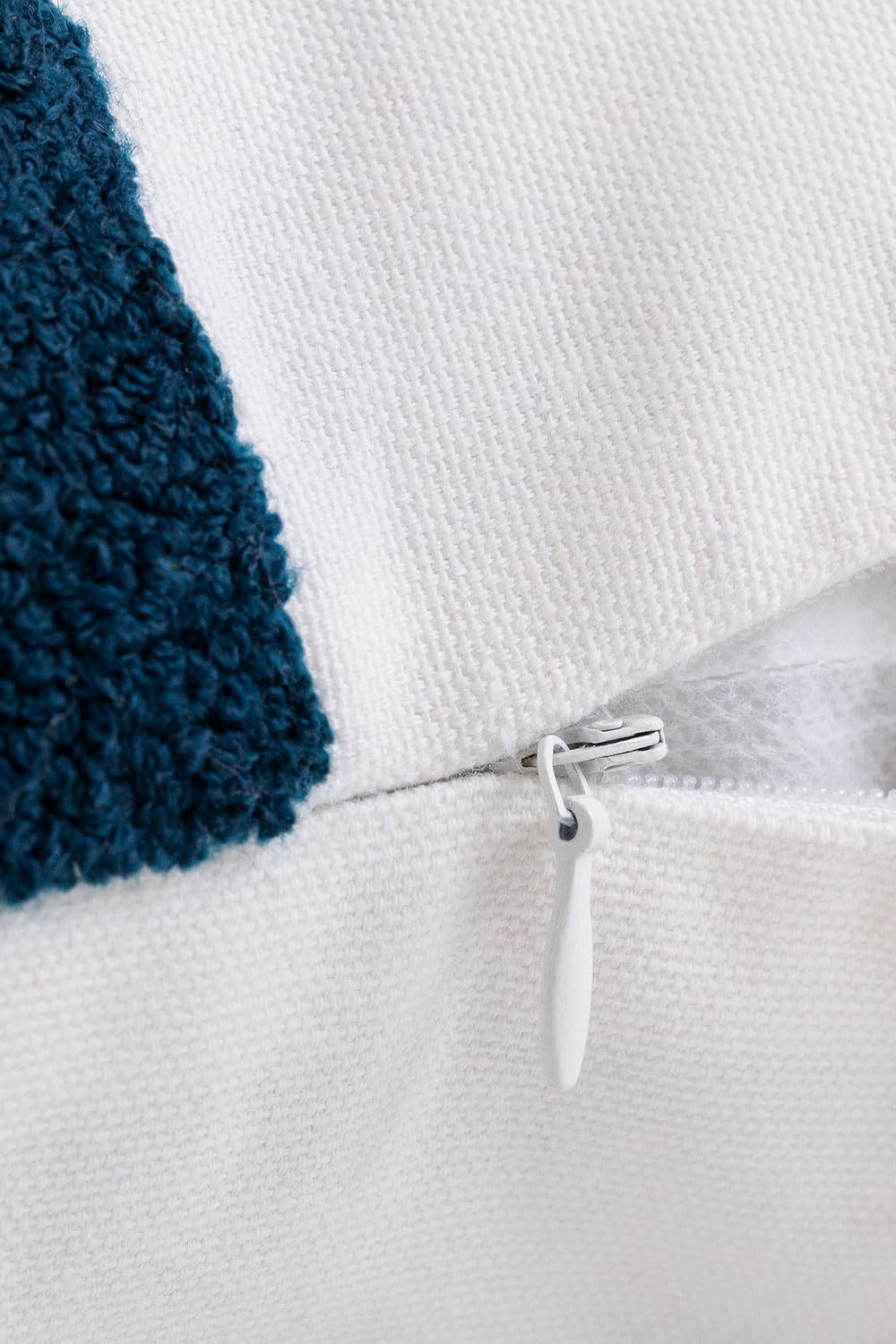 Sklum Oddie cuscino quadrato 45x45 bianco antico cotone