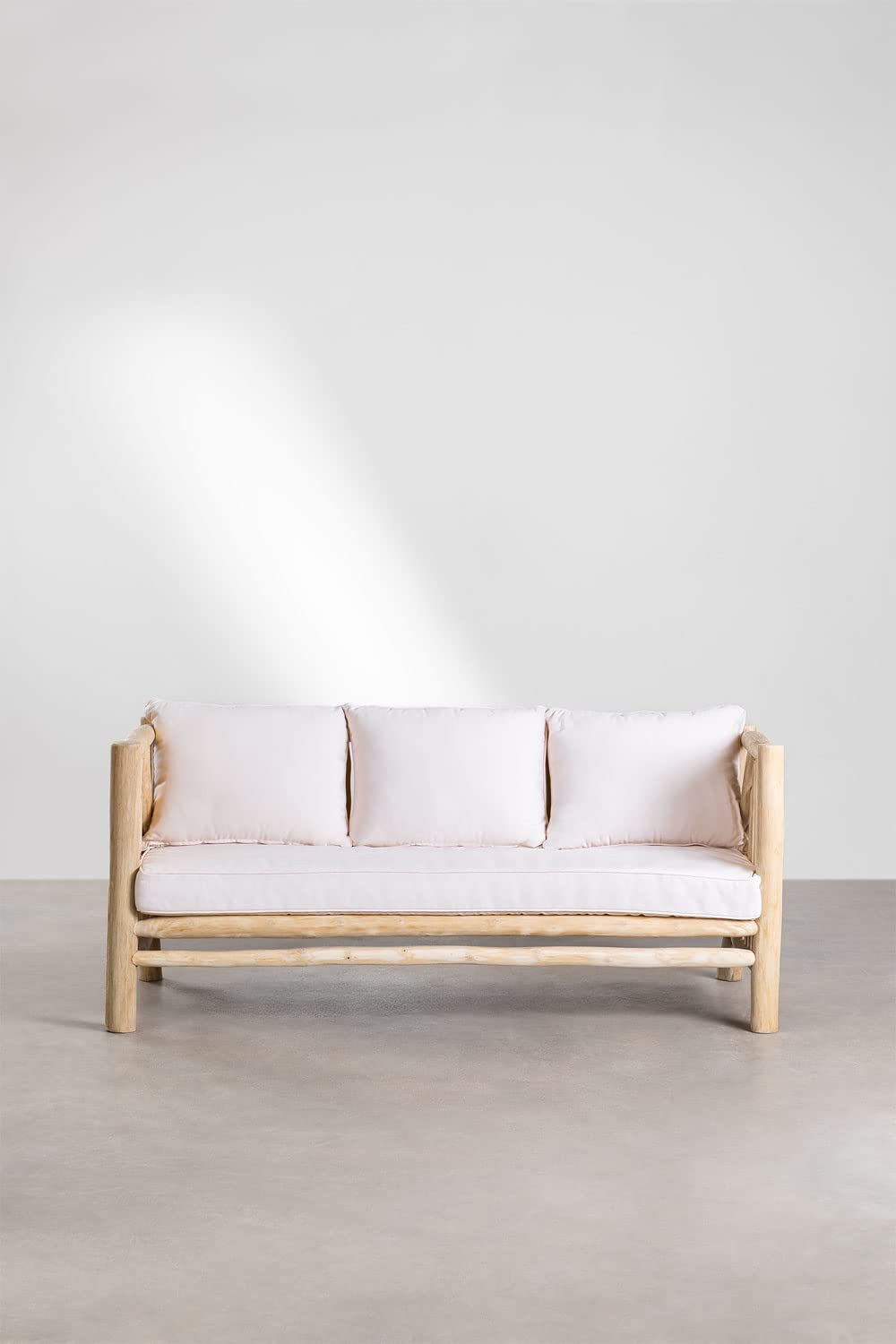 Sklum Narel divano giardino 3 posti teak 180 cm