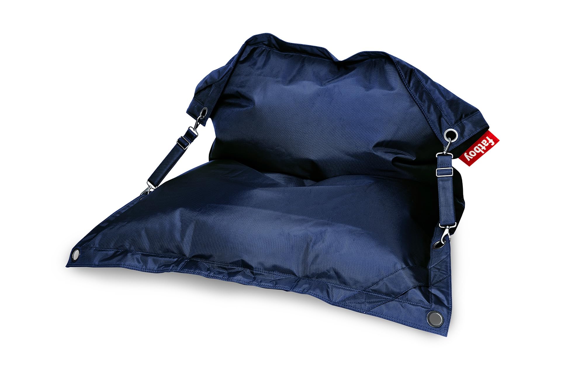 Fatboy Buggle-Up pouf sacco 2 posti poliestere azzurro