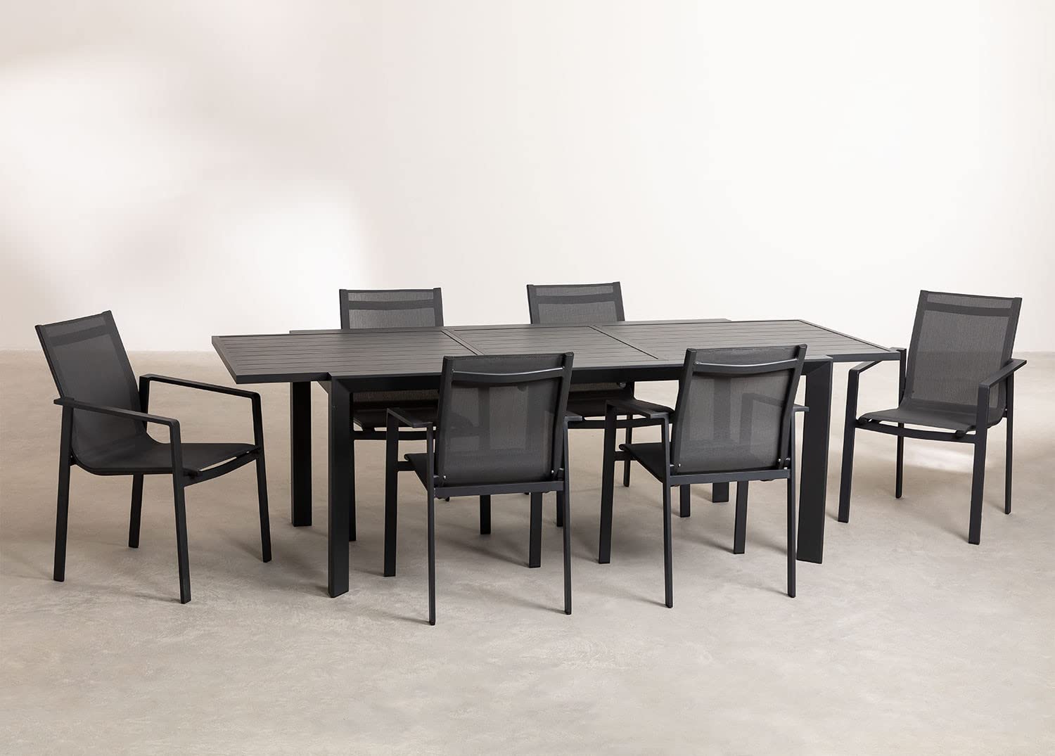 Sklum Starmi Eika Set da Giardino 180-240 cm Antracite