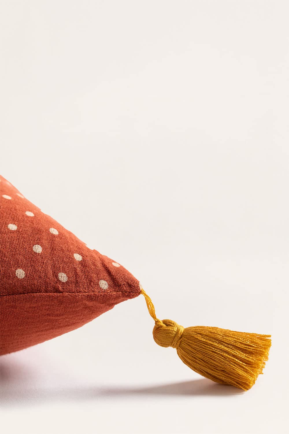 Sklum Danika cuscino cotone 30x40 terracotta