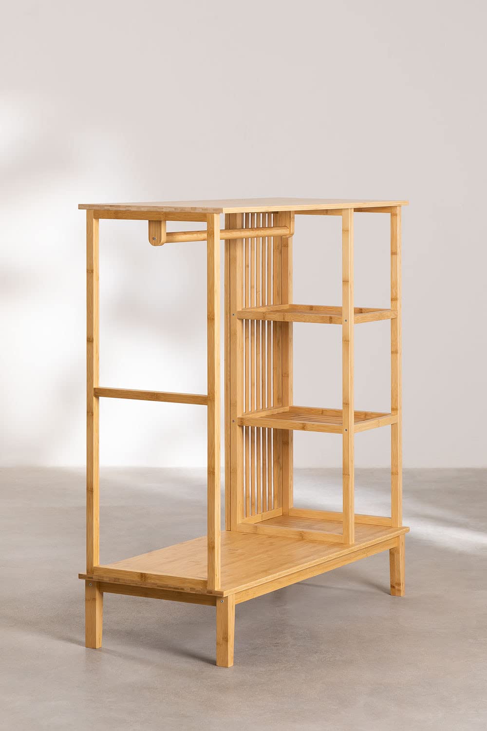 Sklum Albin Appendiabiti in Bambù 120 cm Naturale