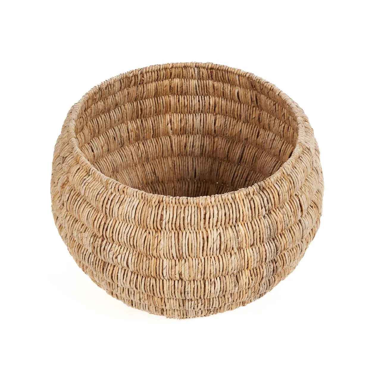 Bambua Tatum cesto in foglia di banana naturale