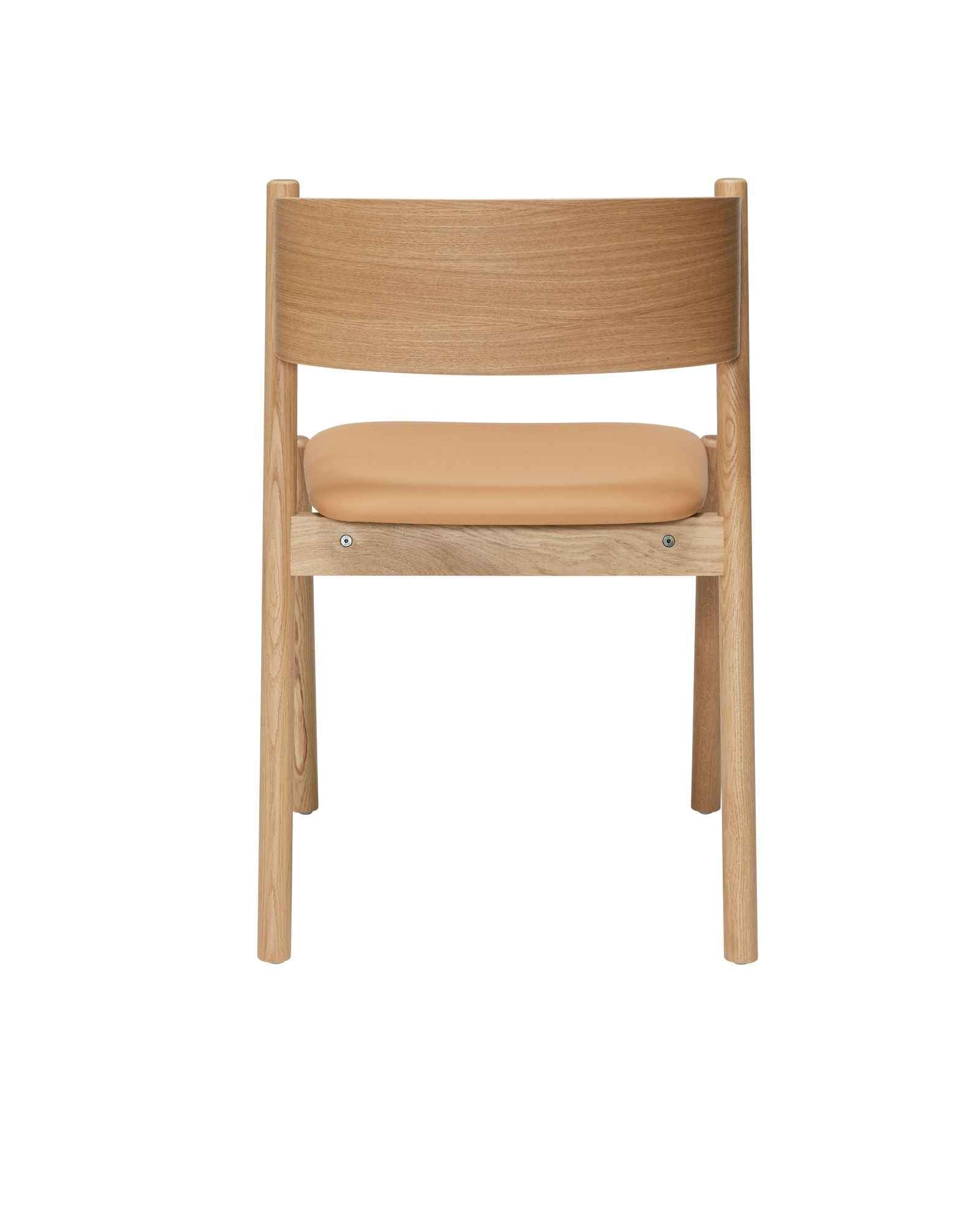 Bambua Oblique sedia pranzo rovere naturale