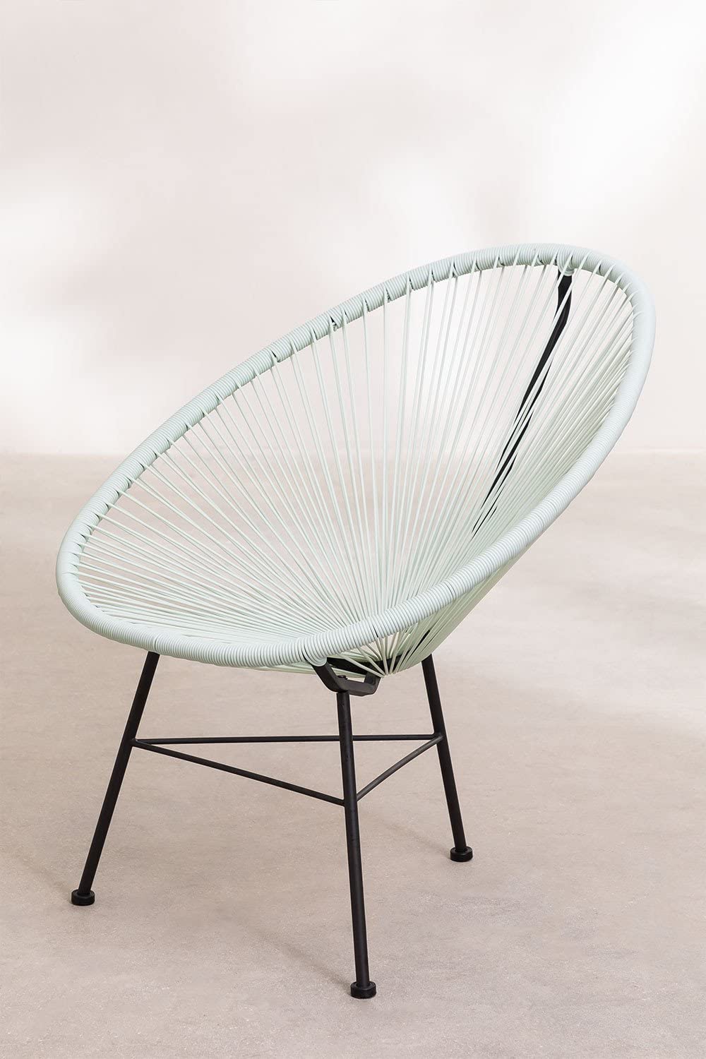 Sklum New Acapulco sedia da giardino blu nebbia