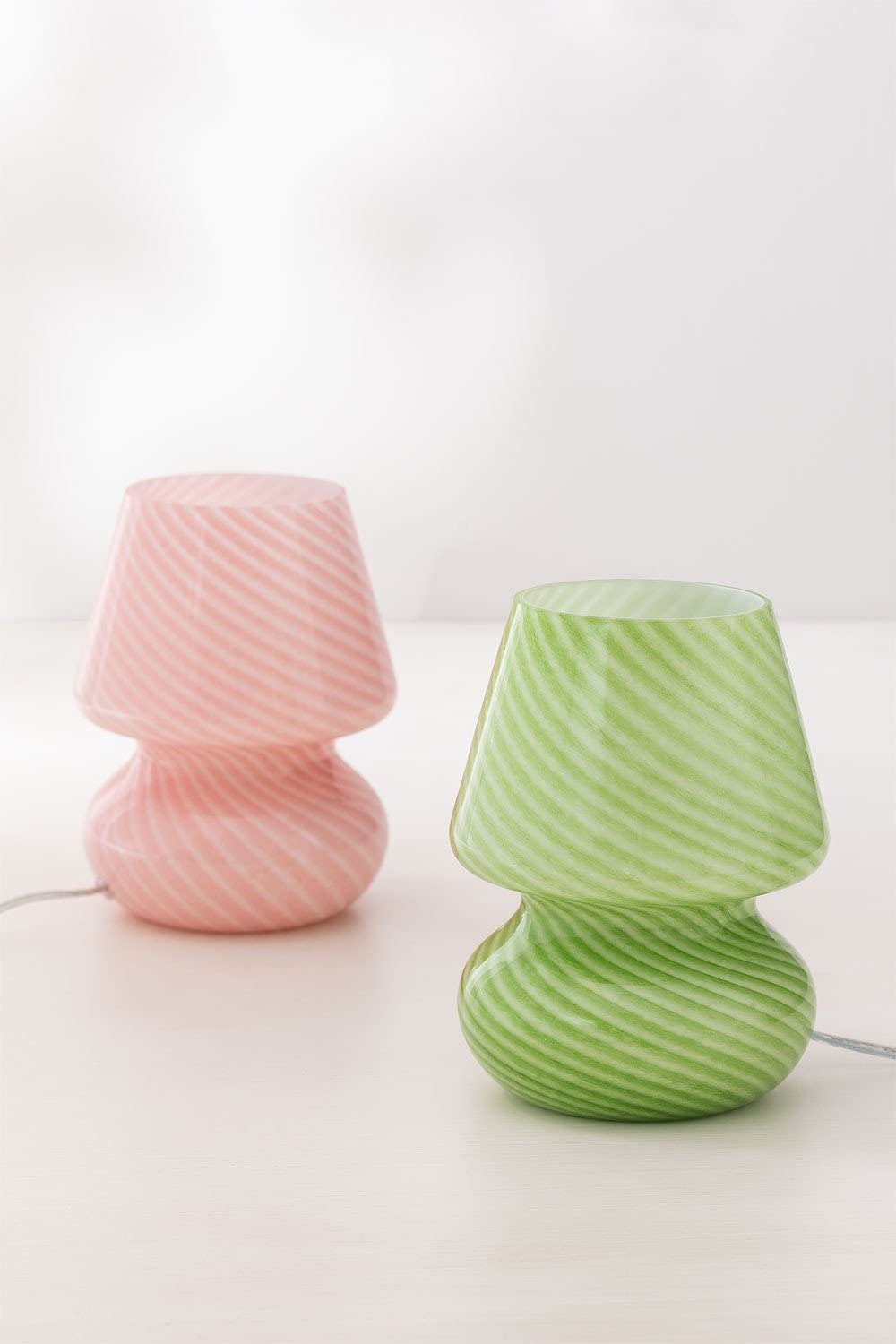 Sklum Suri Lampada da Tavolo in Vetro Ø15 cm