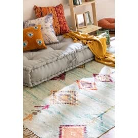 Sklum Simra tappeto cotone etnico 193x122 cm