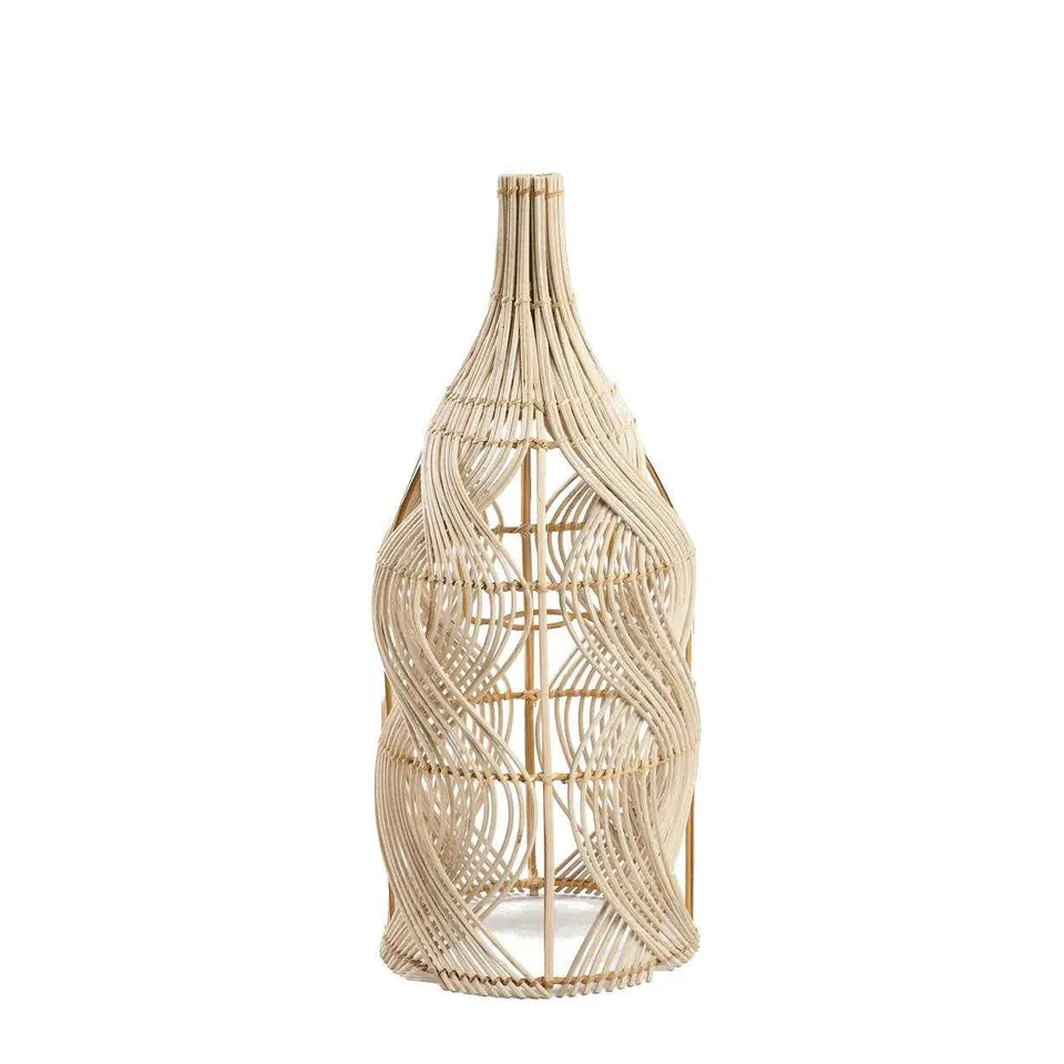 Bambua Garaffa Natural M lampadario rattan