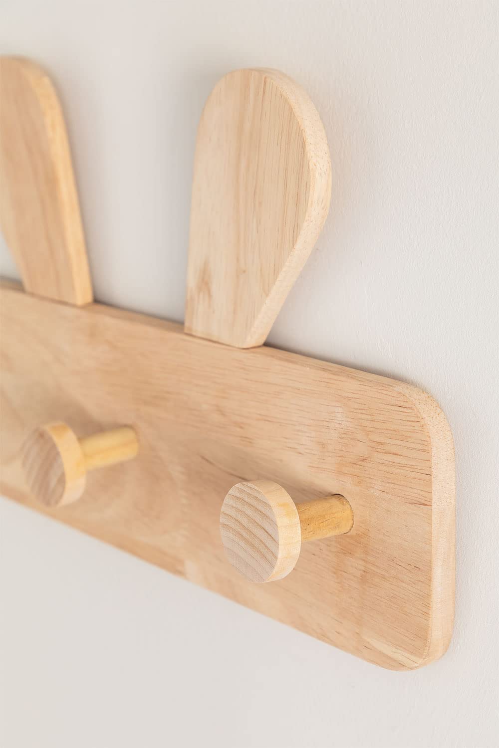 Sklum Buny Style appendiabiti parete legno coniglio