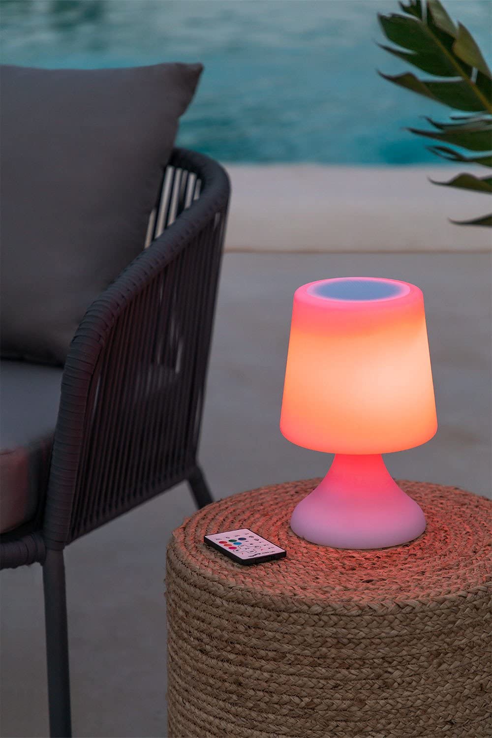 Sklum Ilyum Lampada LED da Esterno Bianco con Bluetooth
