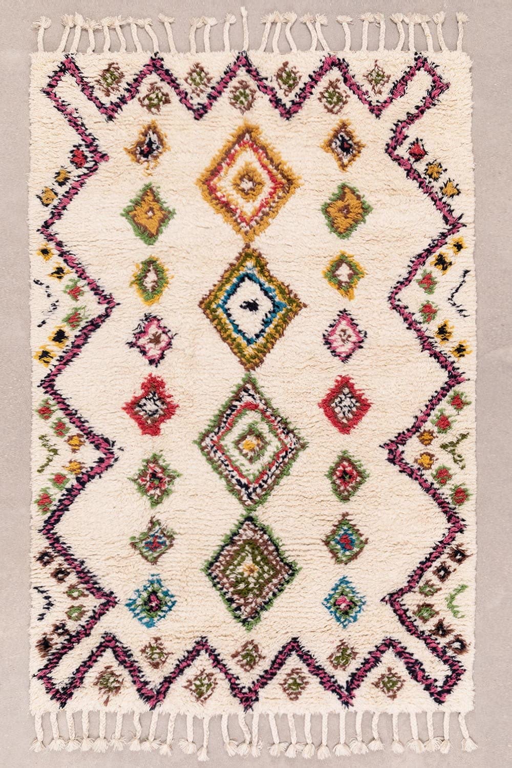 Sklum Mesty Style tappeto lana e cotone 239x164 etnico