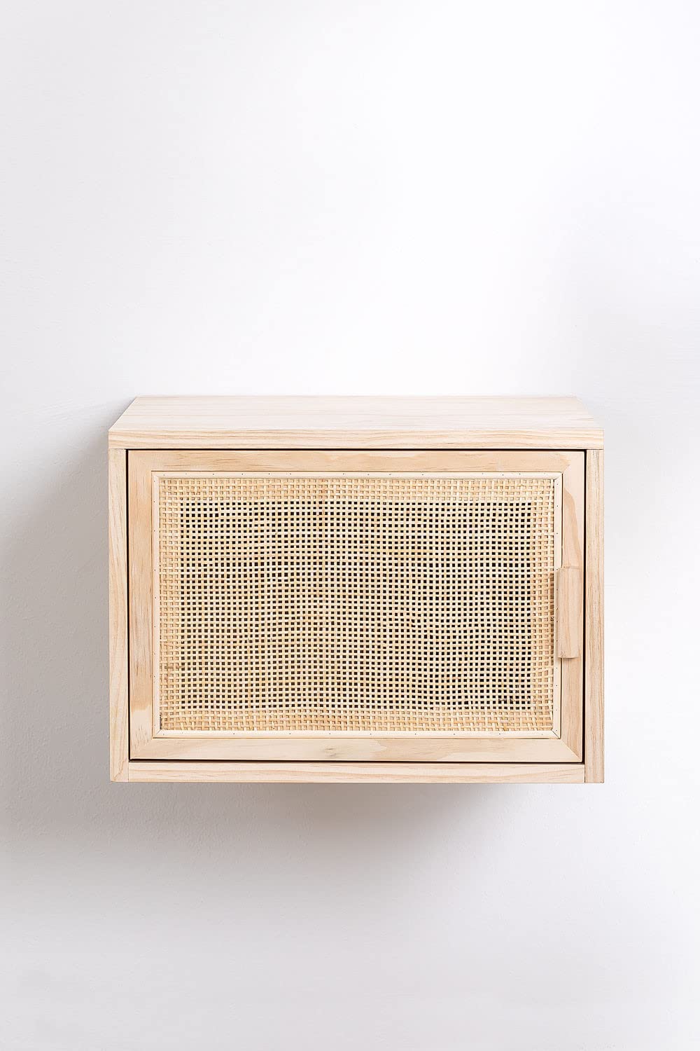 Sklum Reyna Natural Kids Comodino Sospeso in Rattan