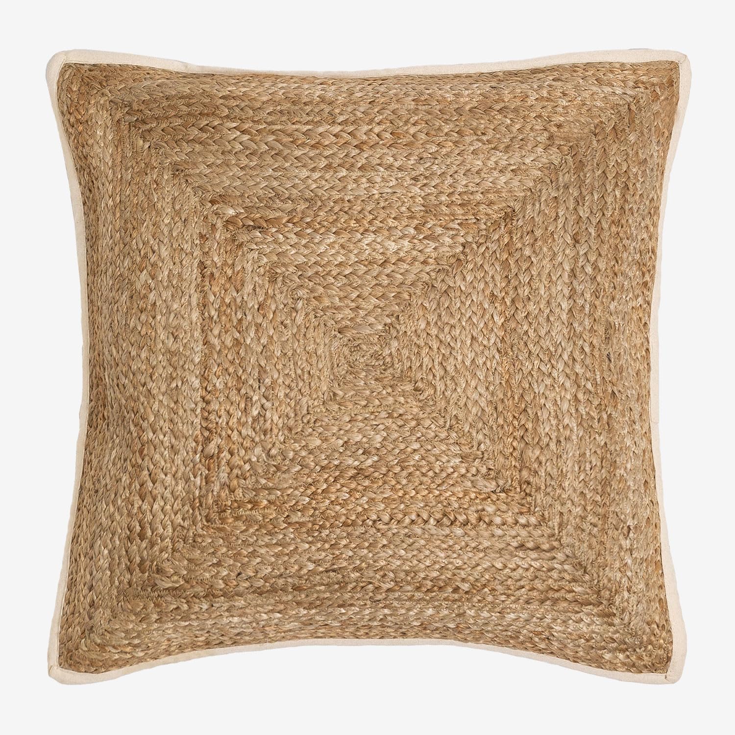 Sklum Rento Yute Cuscino 64x64 cm in Juta