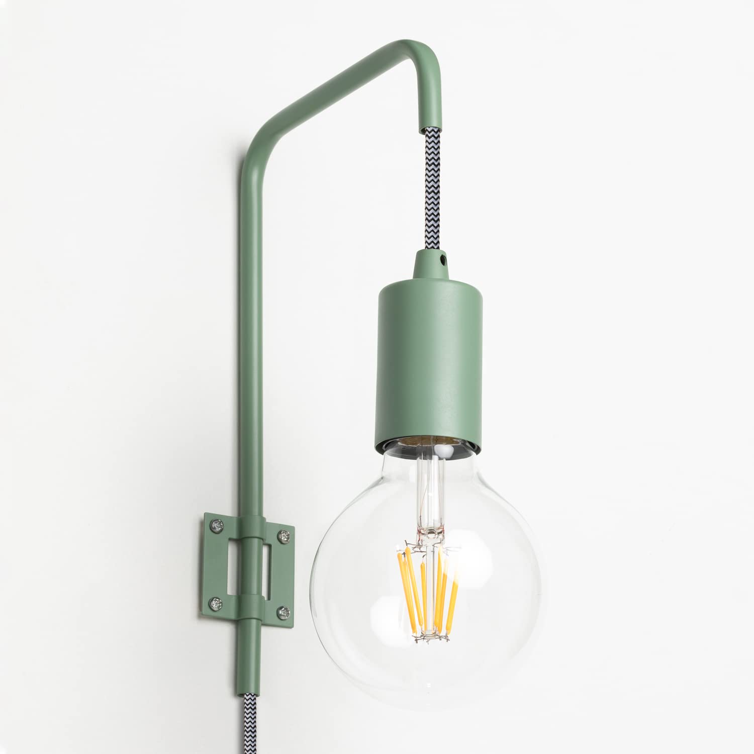 Sklum Alli Lampada da Parete Acciaio Celadon