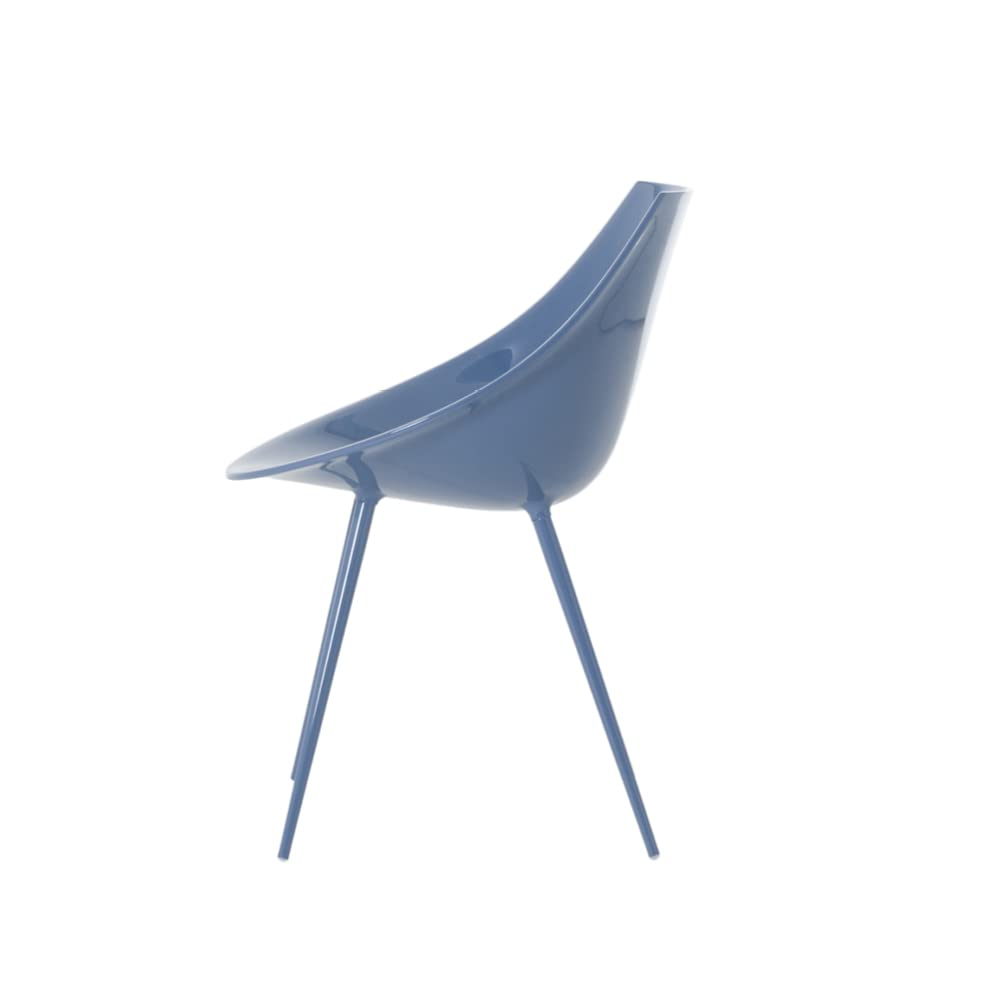 Driade Lagò sedia azzurra da interno
