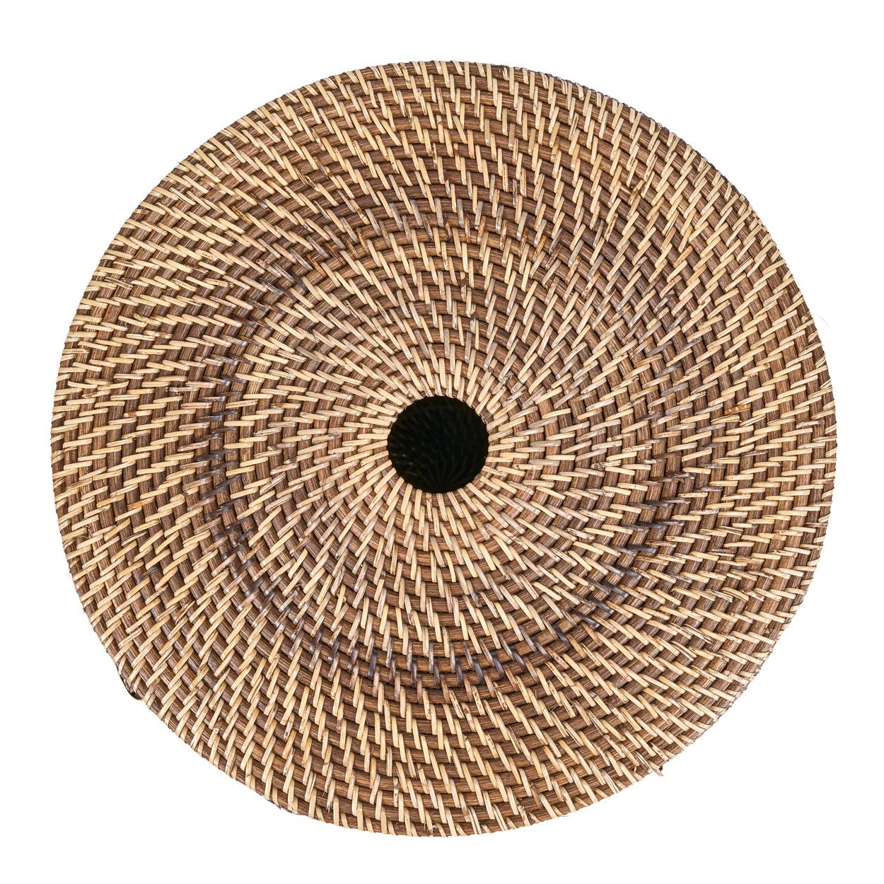 Bambua Laundrilla cesto biancheria rattan marrone