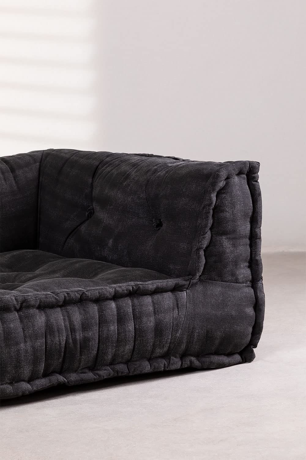 Sklum Dhel pouf modulare 83x83 cm cotone grafite