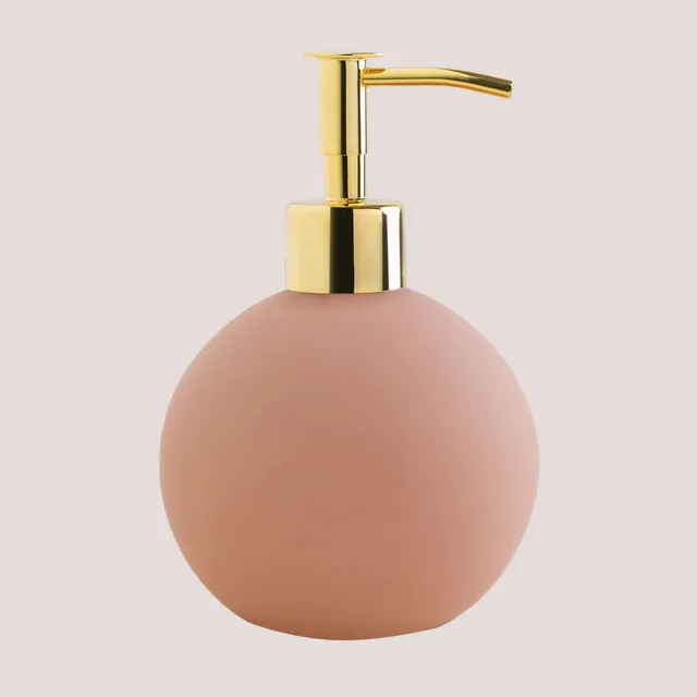 Sklum Bamboi dispenser sapone vetro Ø9,8 cm