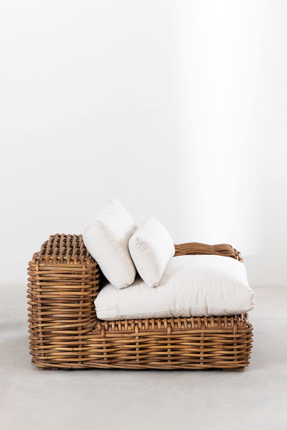 Sklum Milu Style modulo divano giardino mogano