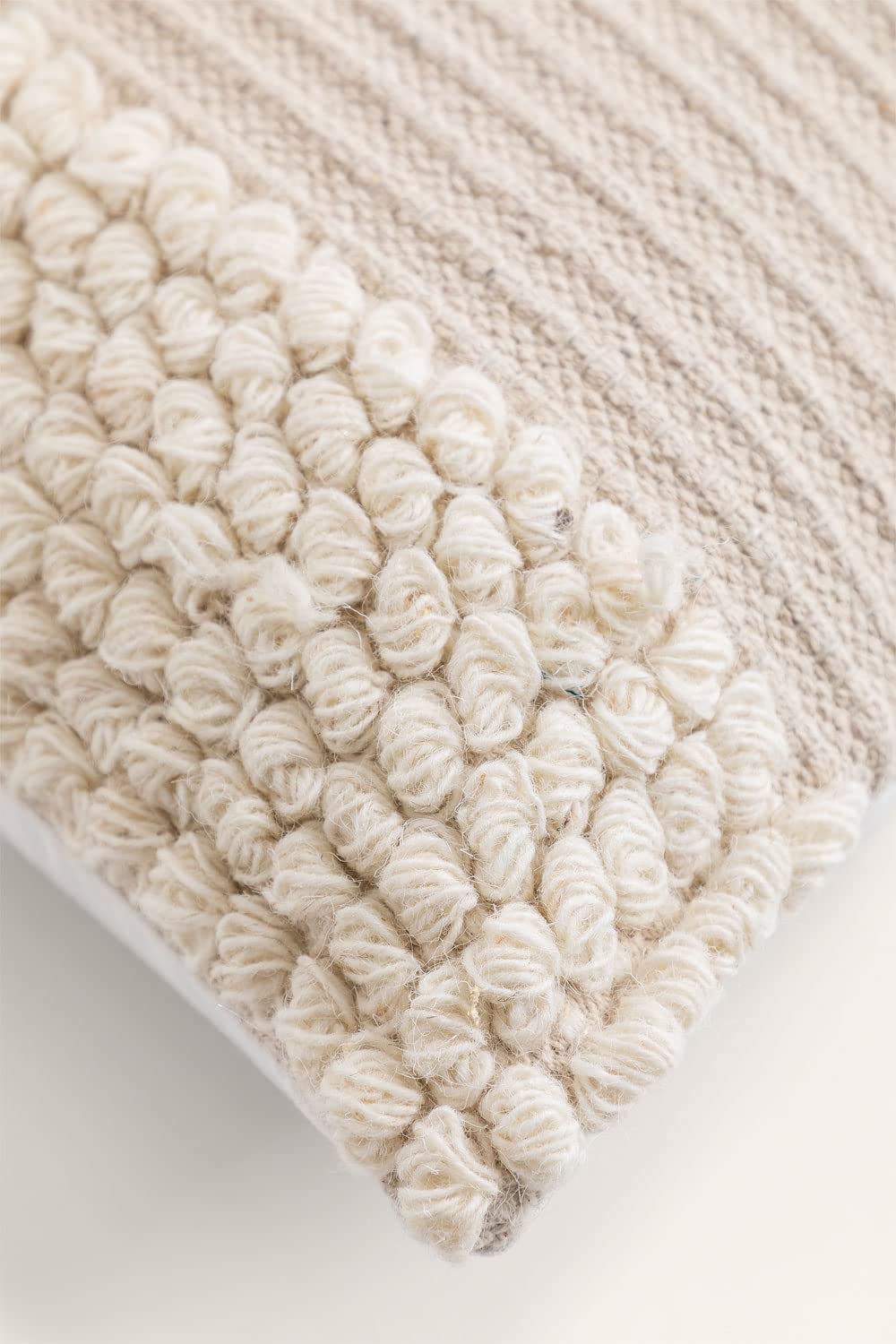 Sklum Pivit cuscino quadrato cotone 50x50 cm beige