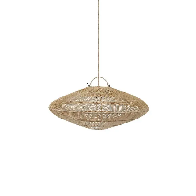 Bambua Macaron lampadario sospensione rattan M