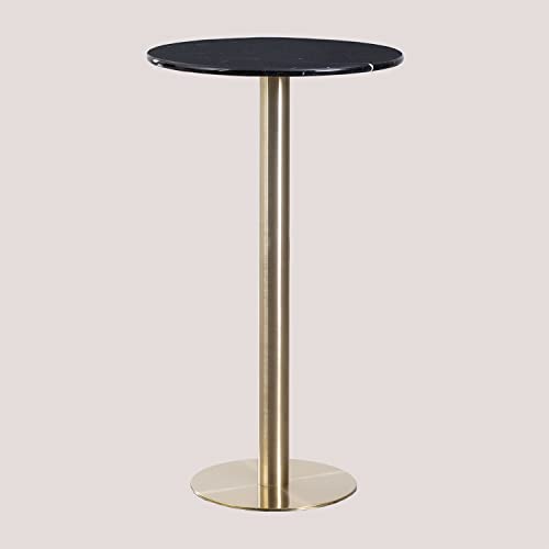 Sklum Cosmopolitan Tavolo Bar Rotondo in Marmo Ø60 cm