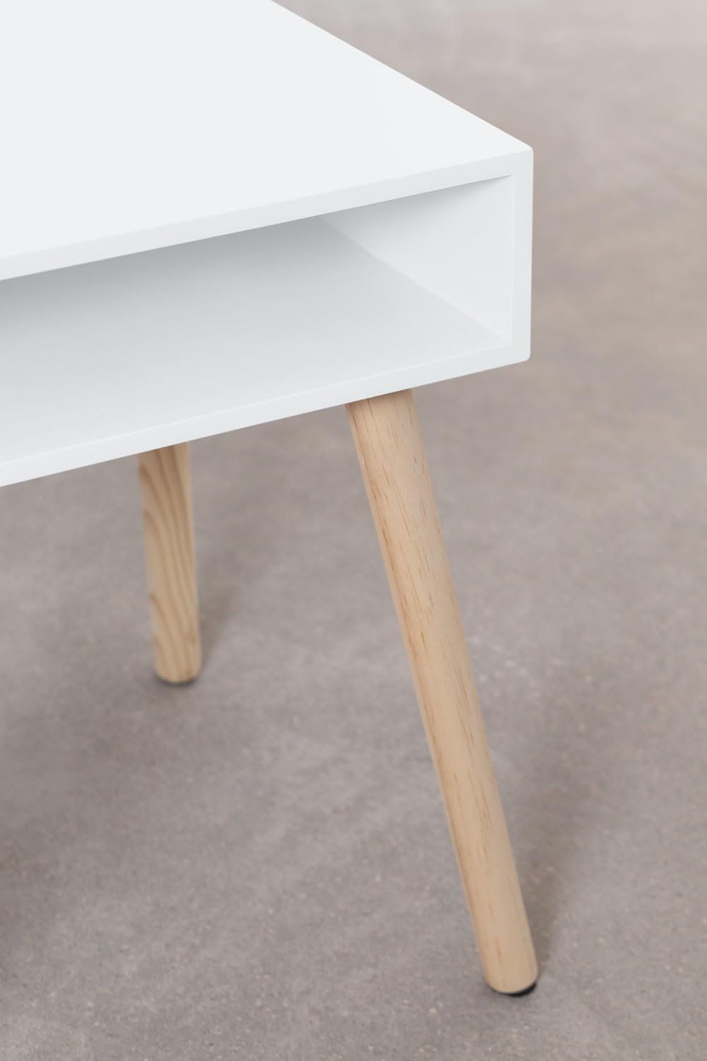 Sklum Zente comodino rettangolare 40x35 cm in MDF