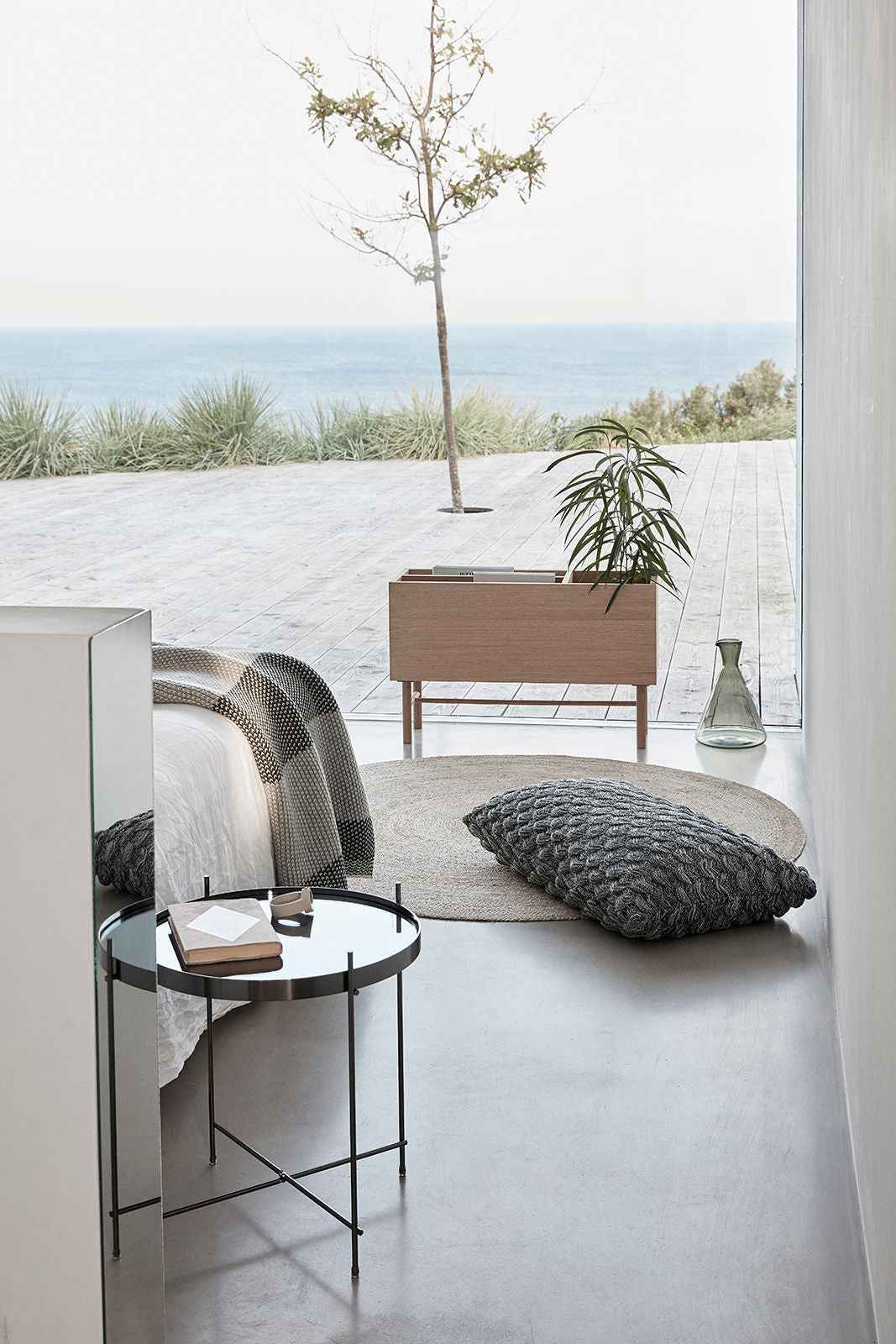 Bambua Ground fioriera rovere naturale