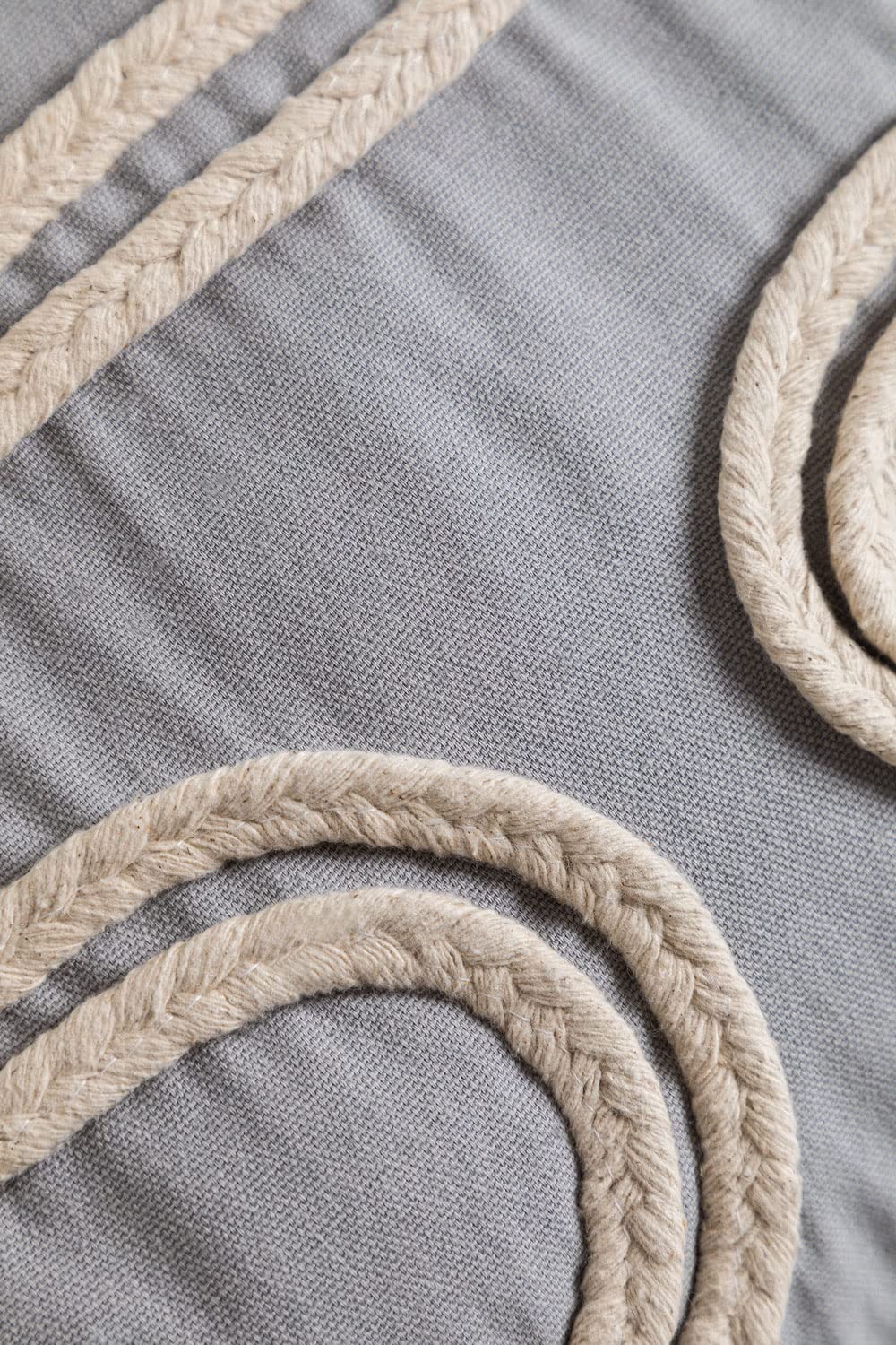 Sklum Reni cuscino quadrato cotone 45x45 grigio perla