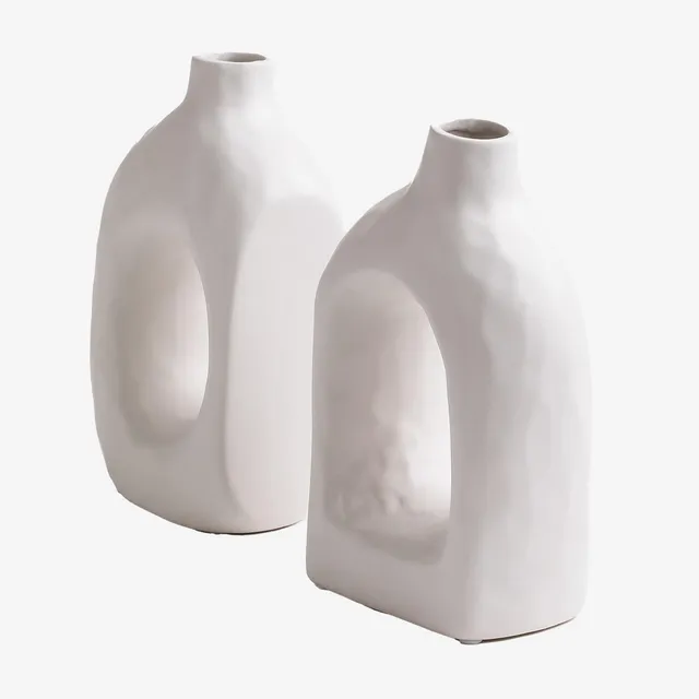 Sklum Offred set 2 fermalibri in ceramica opaca