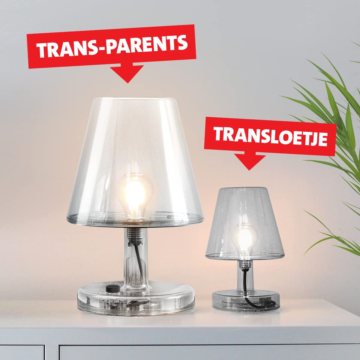 Fatboy Transloetje lampada da tavolo grigio ricaricabile