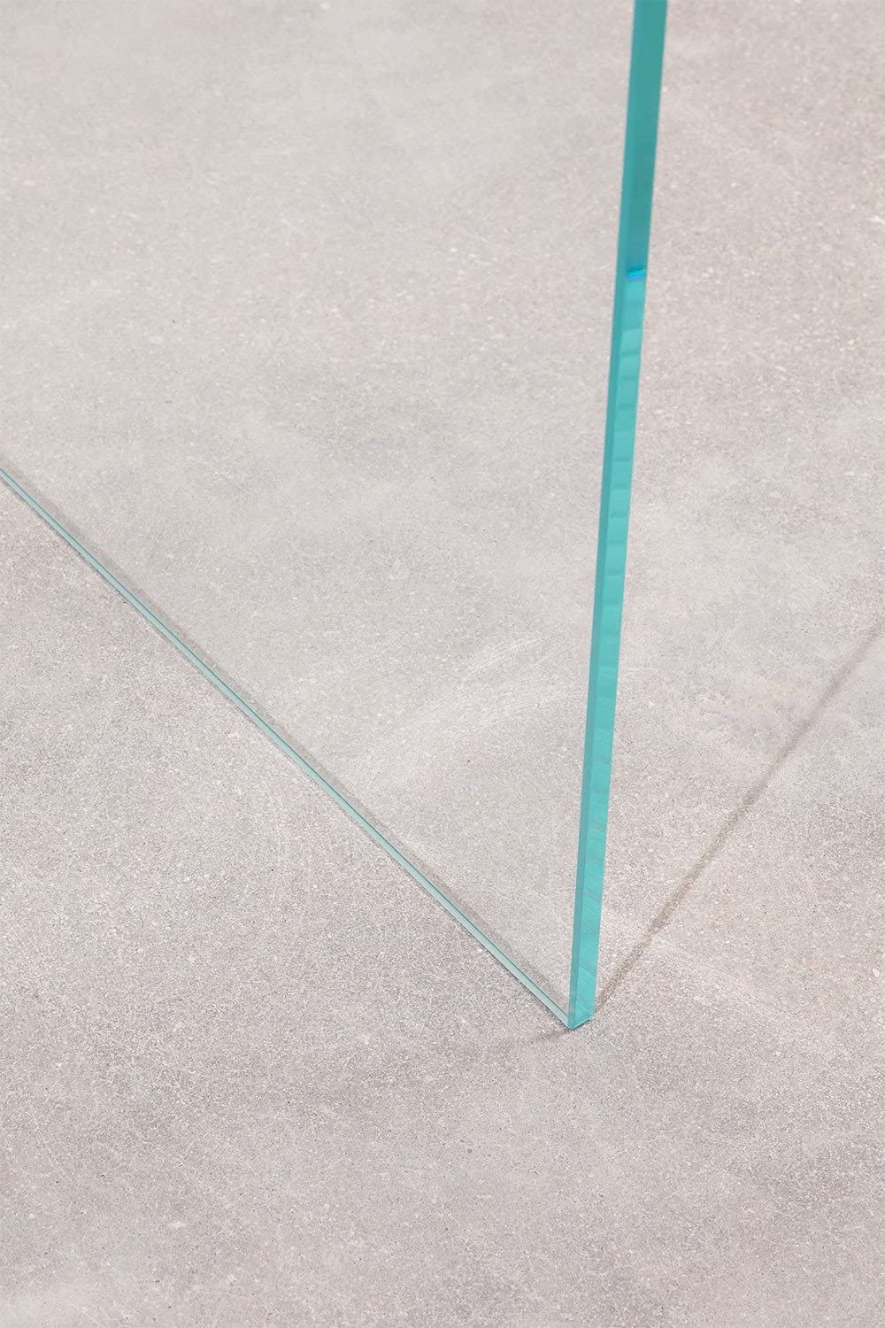 Sklum Hista scrivania vetro trasparente 124 cm