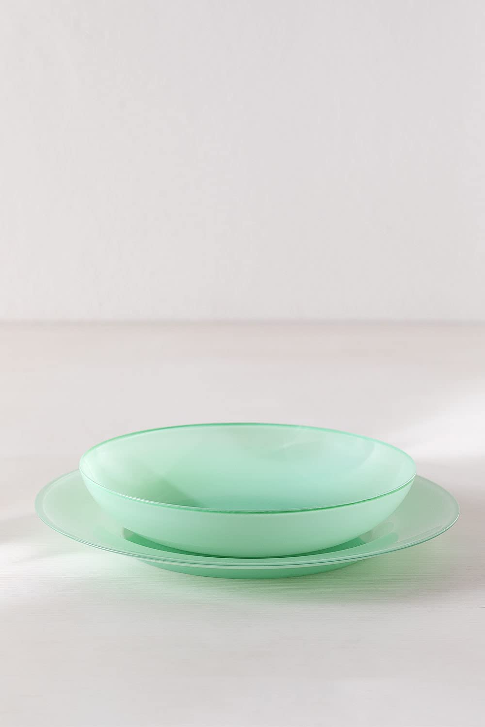 Sklum Ainara 4 piatti fondi vetro Ø21 cm