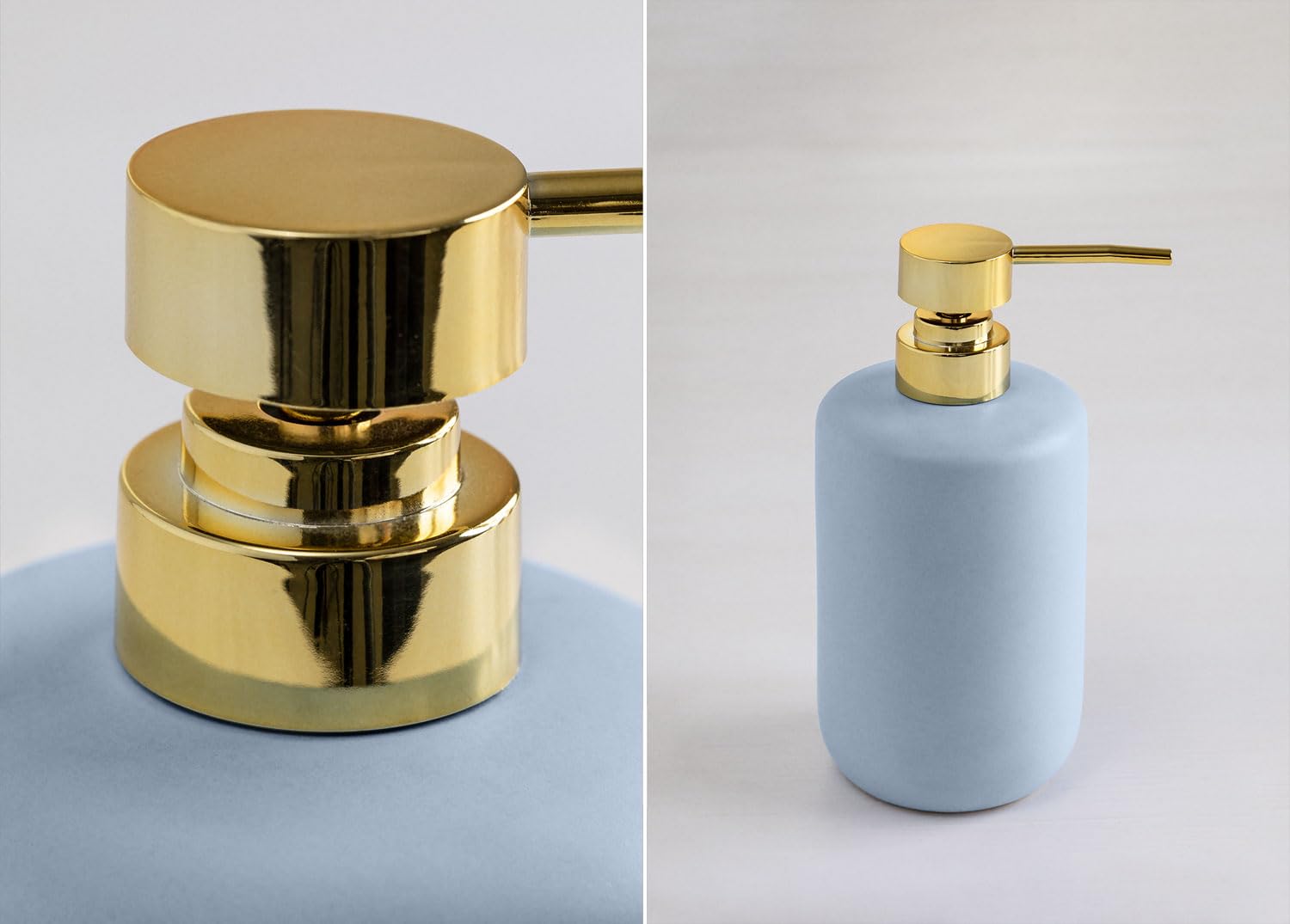 Sklum Pierk Cielo Blu dispenser sapone in ceramica