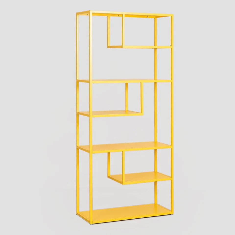 Sklum Thura Libreria in Acciaio Giallo Fresia 190 cm