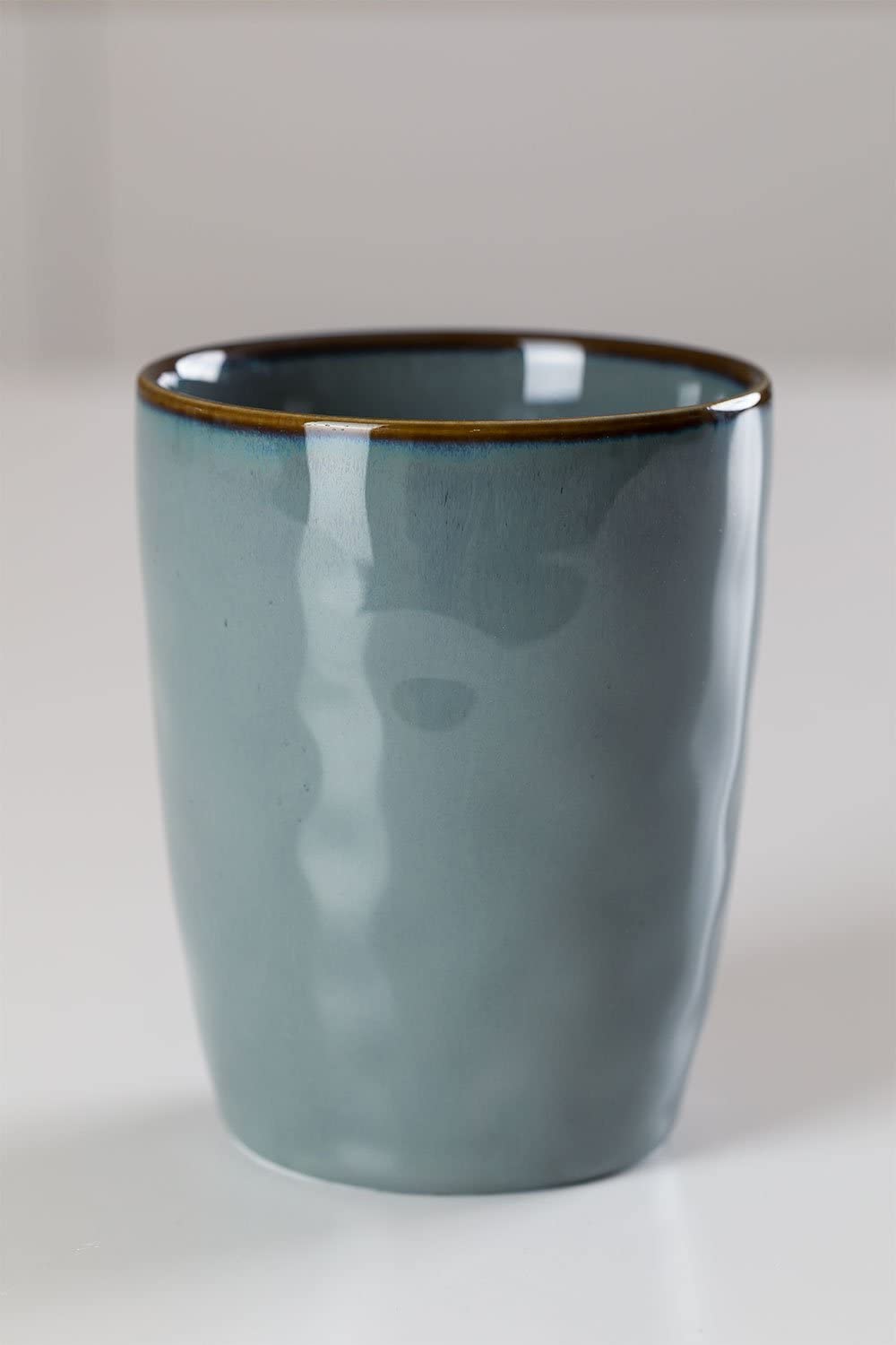 Sklum Biöh set 4 bicchieri 35 cl porcellana grigio