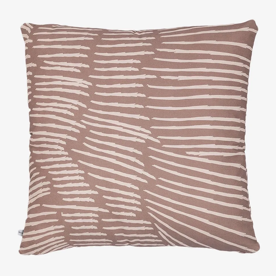 Sklum Ubongo Style federa 60x60 cotone marrone moka