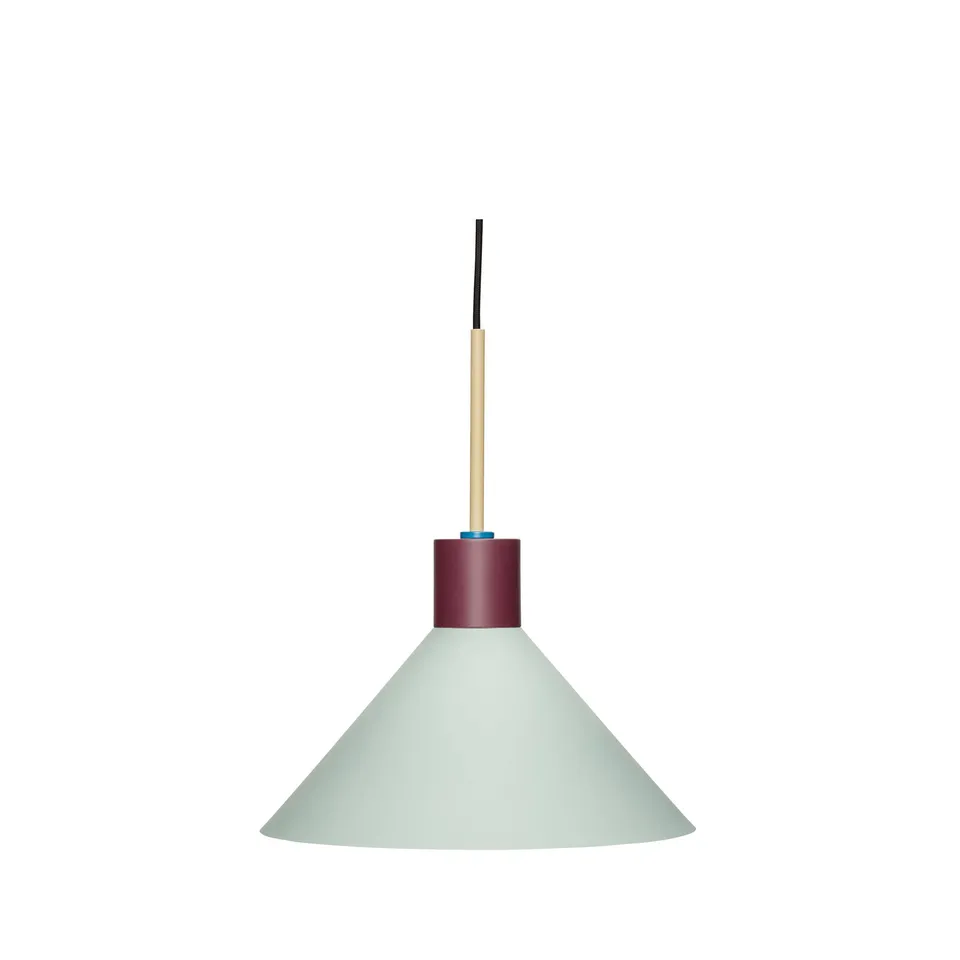 Bambua Crayon Lampada a Sospensione Blu 35 cm
