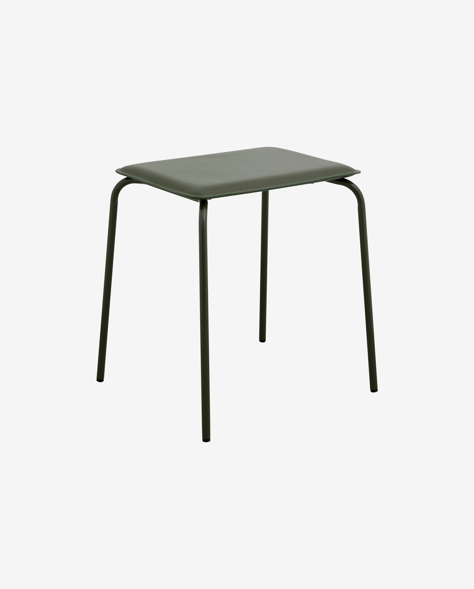 Bambua Esa sgabello verde pelle 120 kg