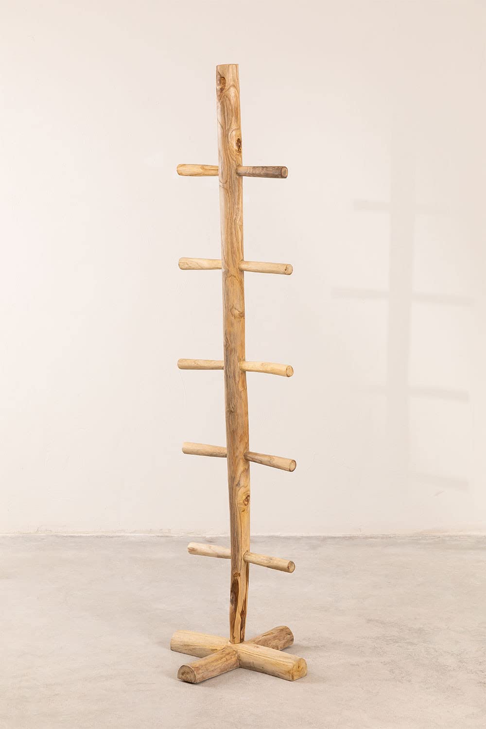 Sklum Narel appendiabiti da terra legno teak marrone