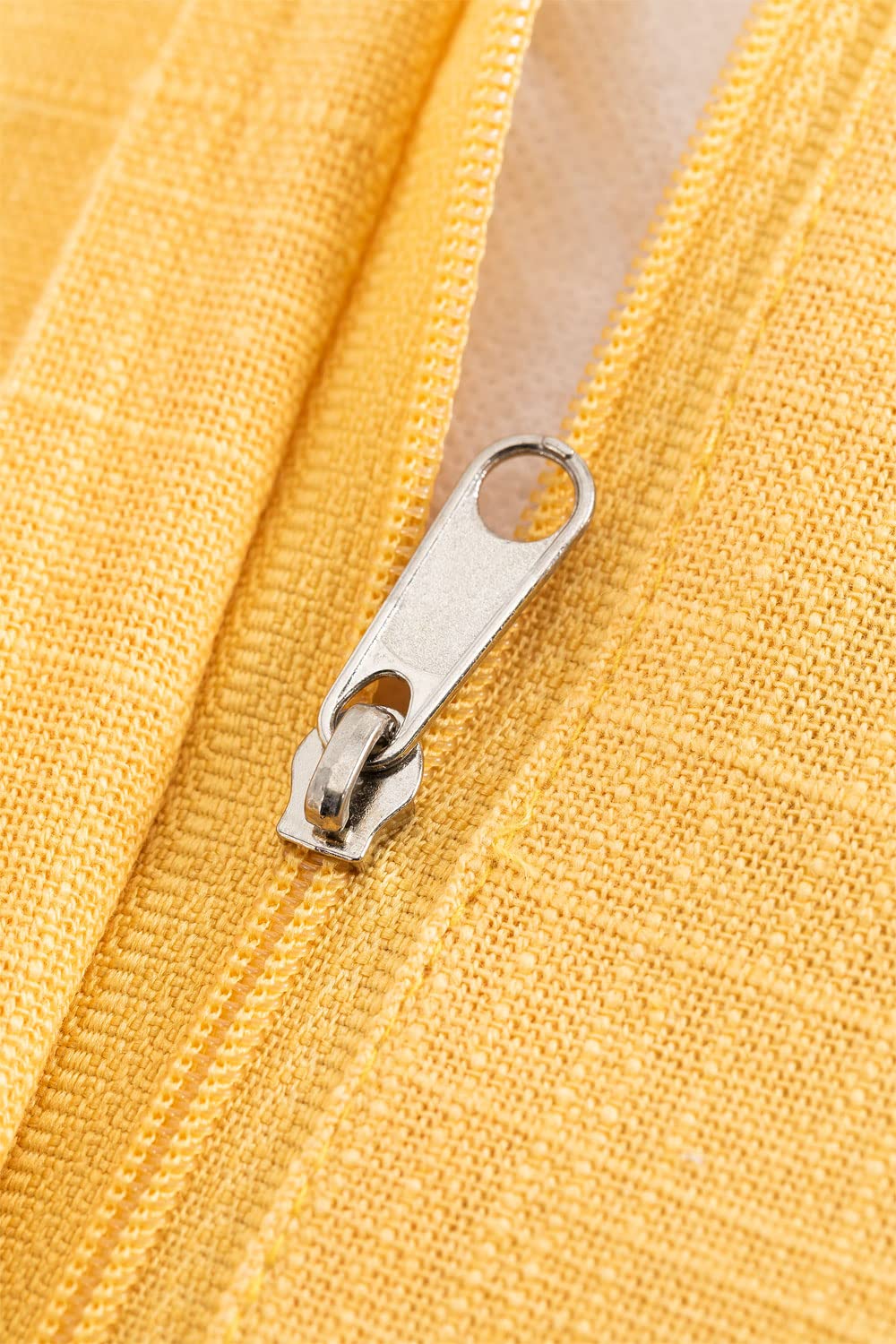 Sklum Tuis cuscino 40x40 cm giallo curry in cotone