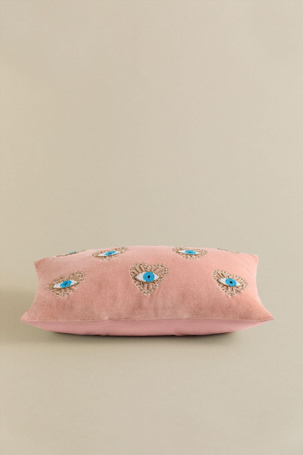 Sklum Denov cuscino rettangolare 35x50 cm velluto blush