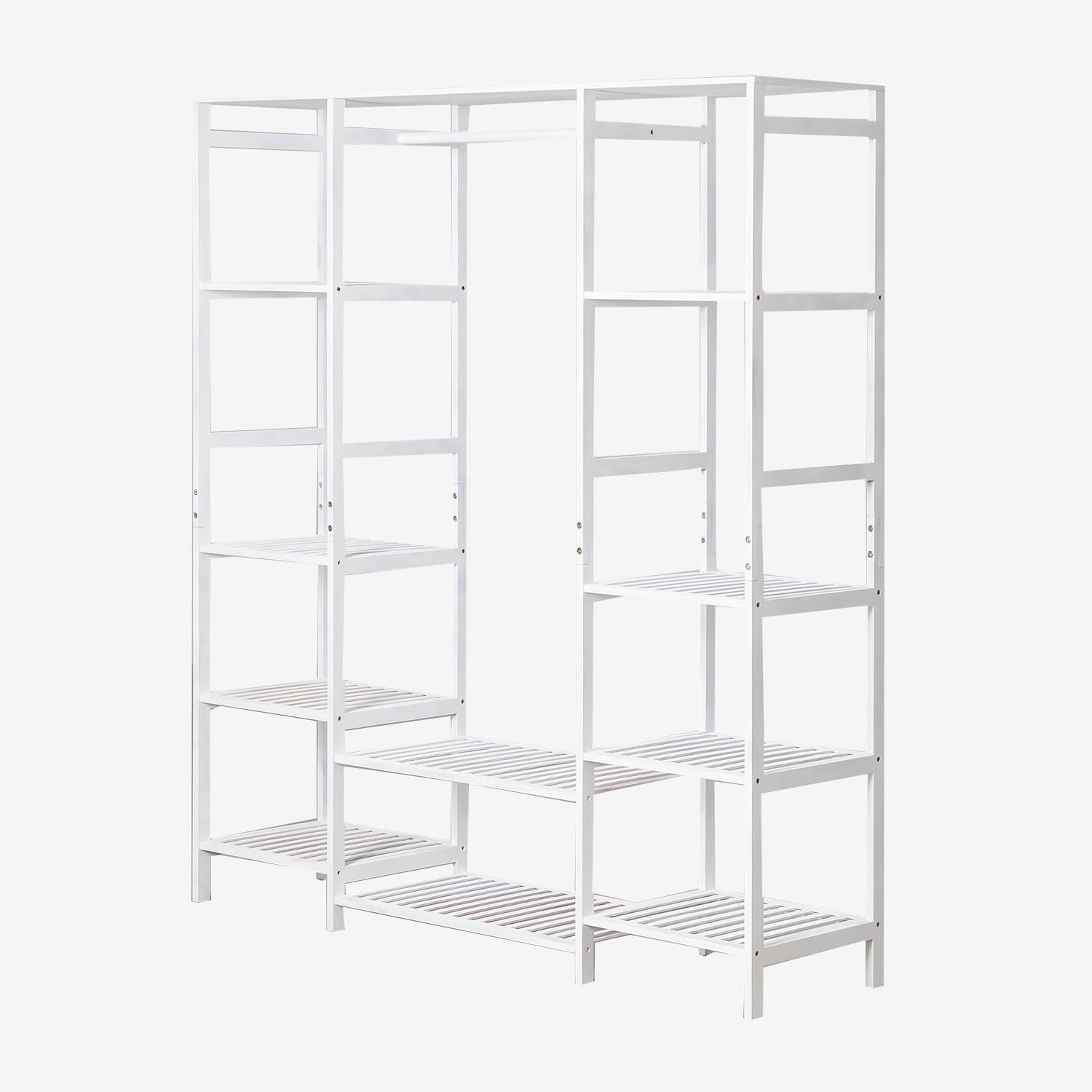 Sklum Krauford guardaroba aperto 155 cm in bambù