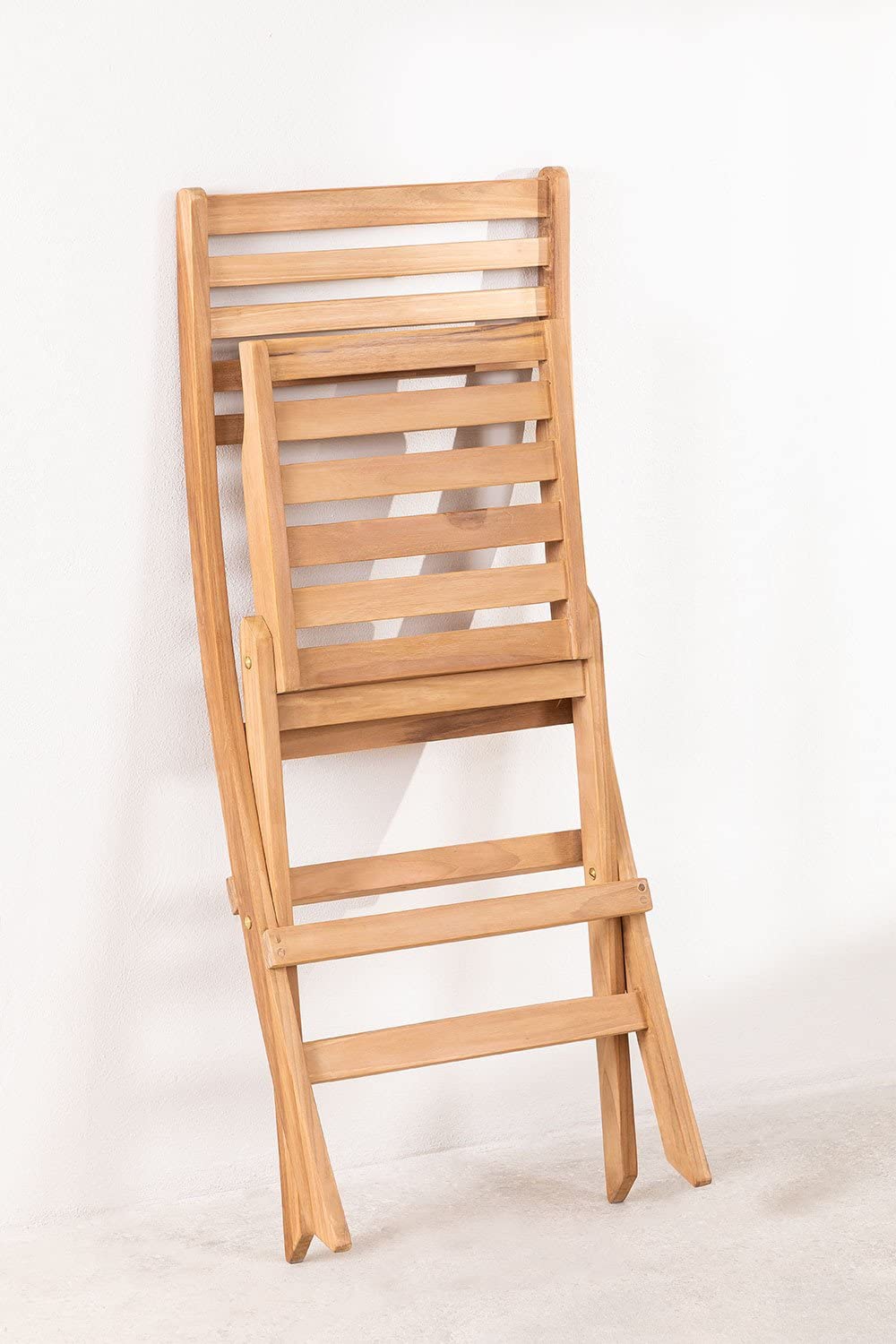 Sklum Nicola sedia giardino pieghevole in teak