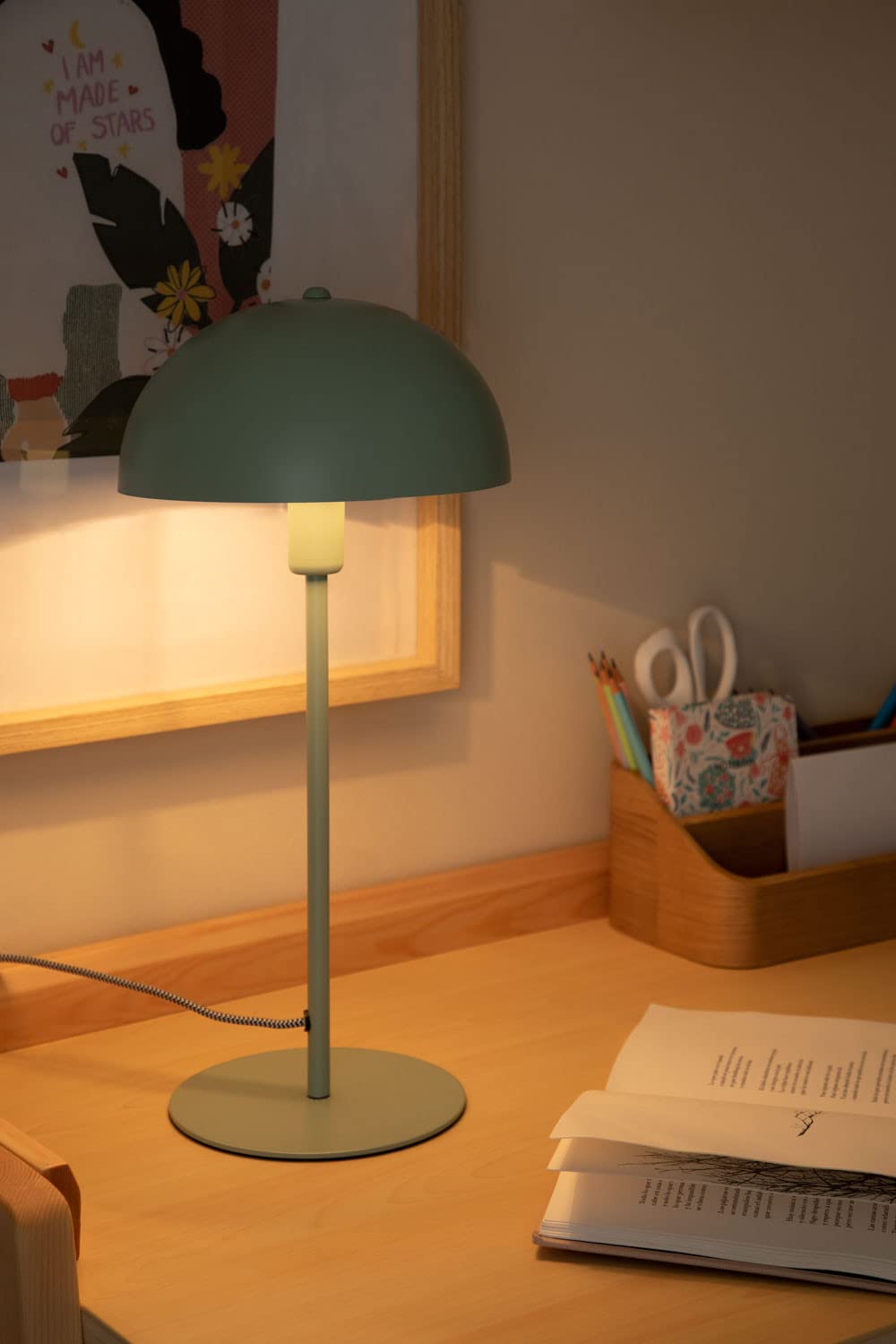 Sklum Alnair lampada da tavolo ferro fungo