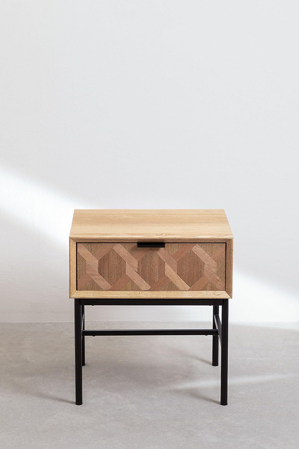 Sklum Gugh comodino legno frassino con cassetto