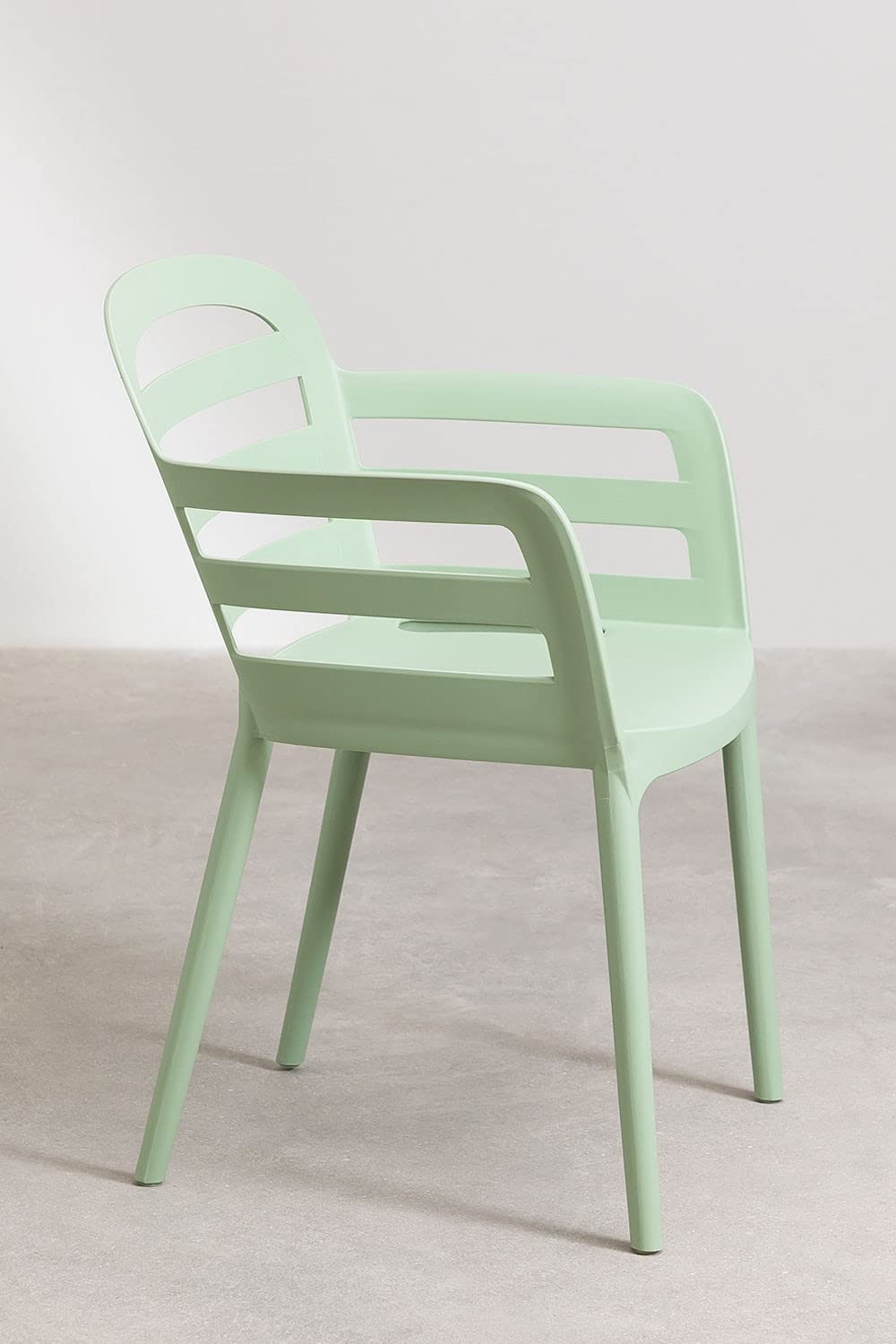 Sklum Gerum set 2 sedie giardino celadon con braccioli