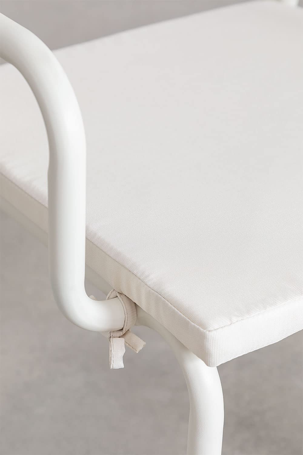 Sklum Arhiza sedia da giardino impilabile beige corda