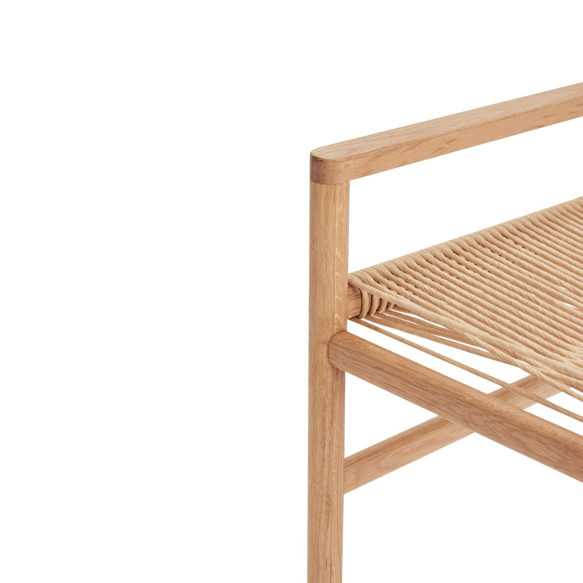 Bambua Heritage Bench Large panca rovere natural