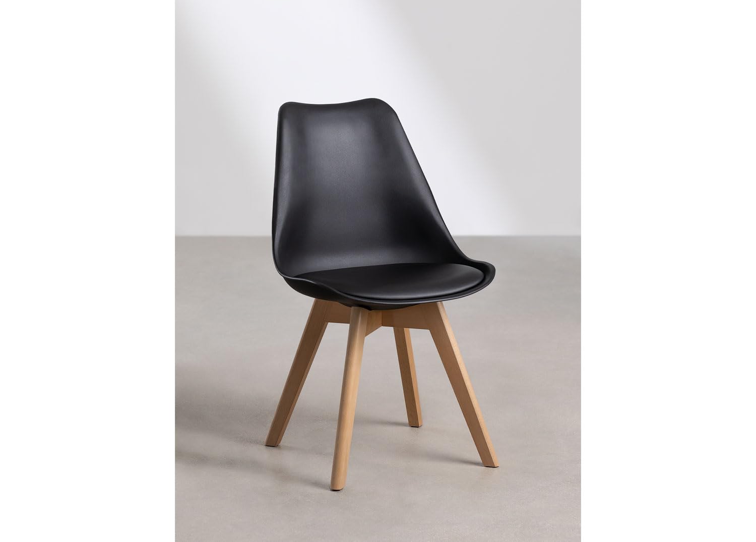 Sklum Nordic sedia pranzo con gambe faggio